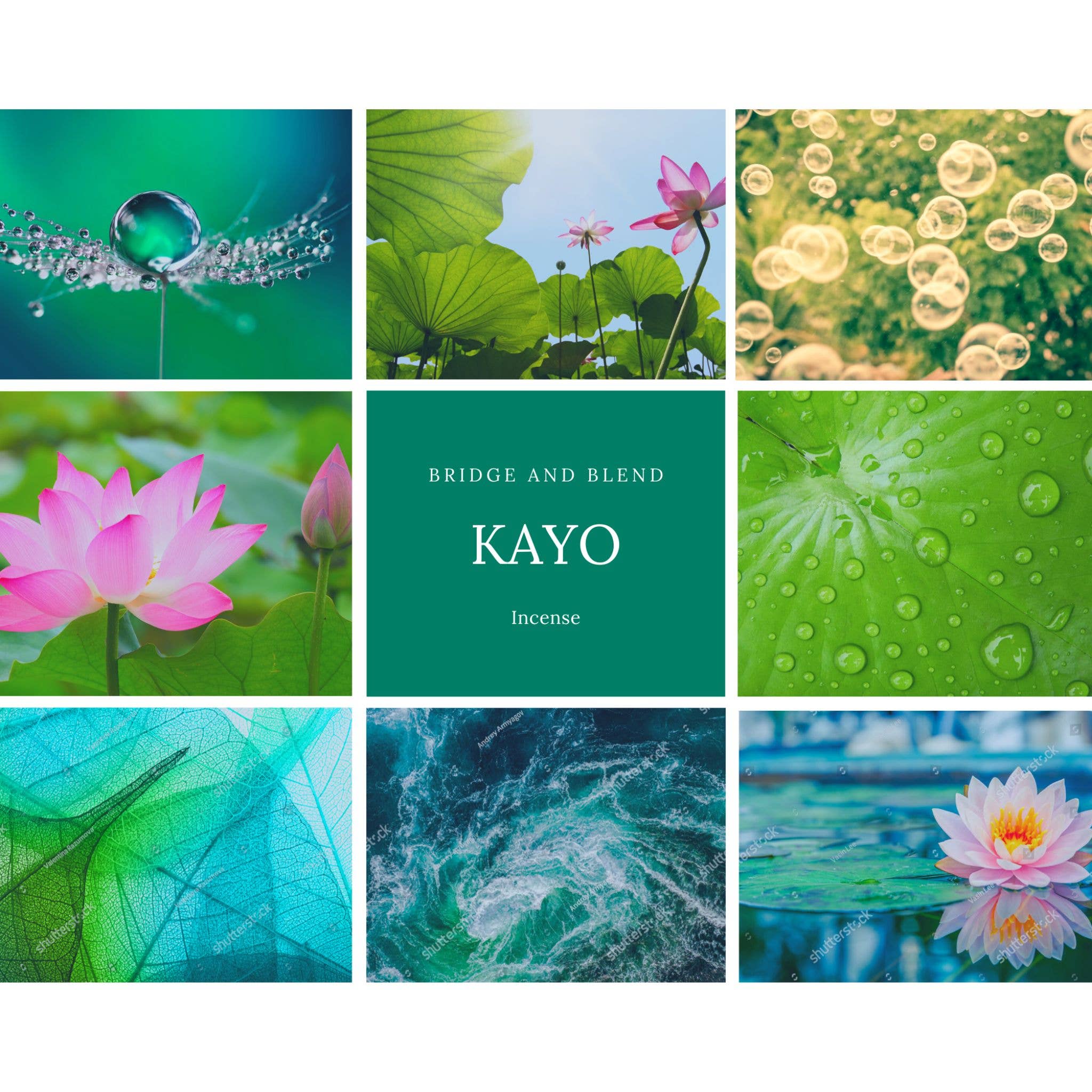 Bridge and Blend - Wholesale Incense - [Incense] KAYO | Trial 2 Cones All Natural Handmade5