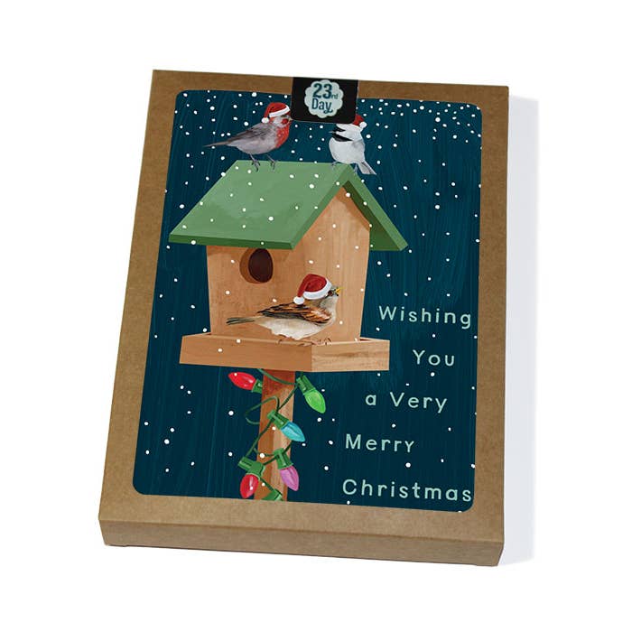 Boîte de cartes Birdhouse pour la vente par 23rd Day Paper Goods