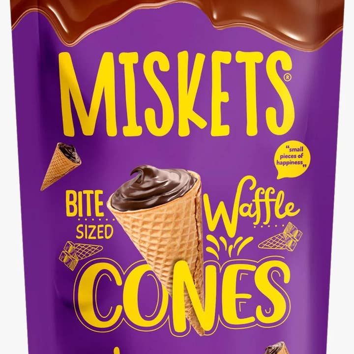 Miskets Cones with Milk Chocolate for wholesale by Passion Products Hub