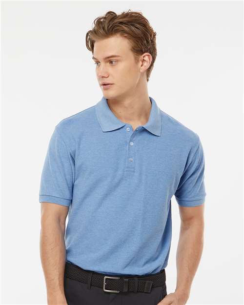Total Apparel - Wholesale Polo - Men's - Tultex Men's 50/50 Sport Pique Polo | 50/50 Deco Ready | 4001