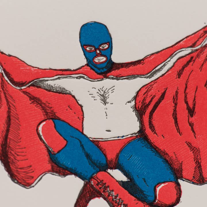 Porchlight Press Letterpress - Venta al por mayor Tarjetas del Día del Padre - Tarjeta de papá promedio de nacho5