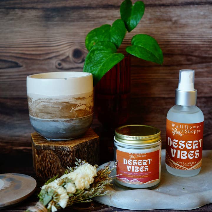 The Wallflower Shoppe - Wholesale Jar/Filled Candle - Desert Vibes14