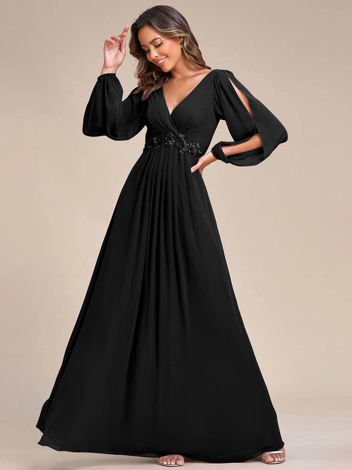 Ever-Pretty - Wholesale Gown – Women's - 2 Style Elegant Chiffon Bridesmaid Dress63