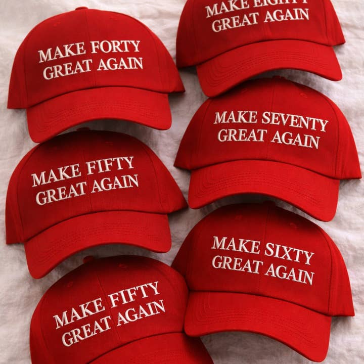 Make Birthday Great Again Baseball Hat for wholesale by DSY Lifestyle