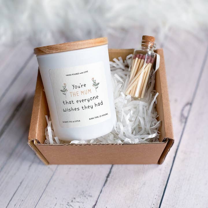 Happy Inky - Wholesale Jar/Filled Candle - You are the grandma that everyone wishes they had candle