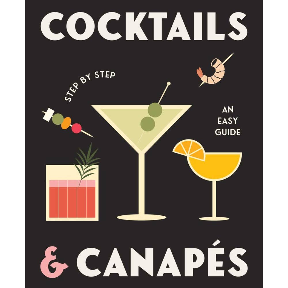 WONDER IMPORTS AUSTRALIA - Wholesale Mixology & beverage book - Cocktails and Canapes Step by Step: An Easy Guide1