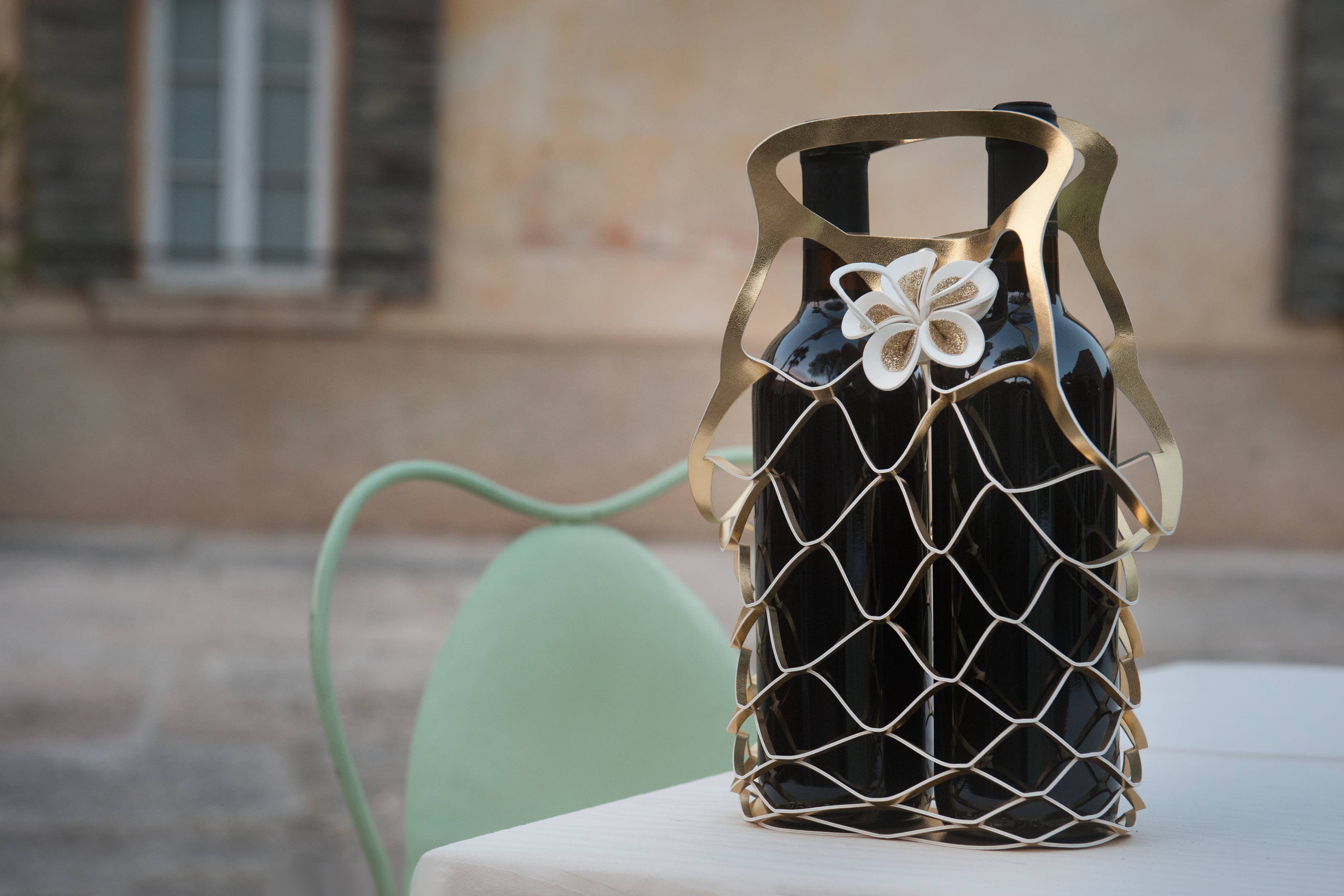 Cavaliere Interni Sas - Vendita all'ingrosso Borse per bottiglie di vino - Portabottiglia Double6