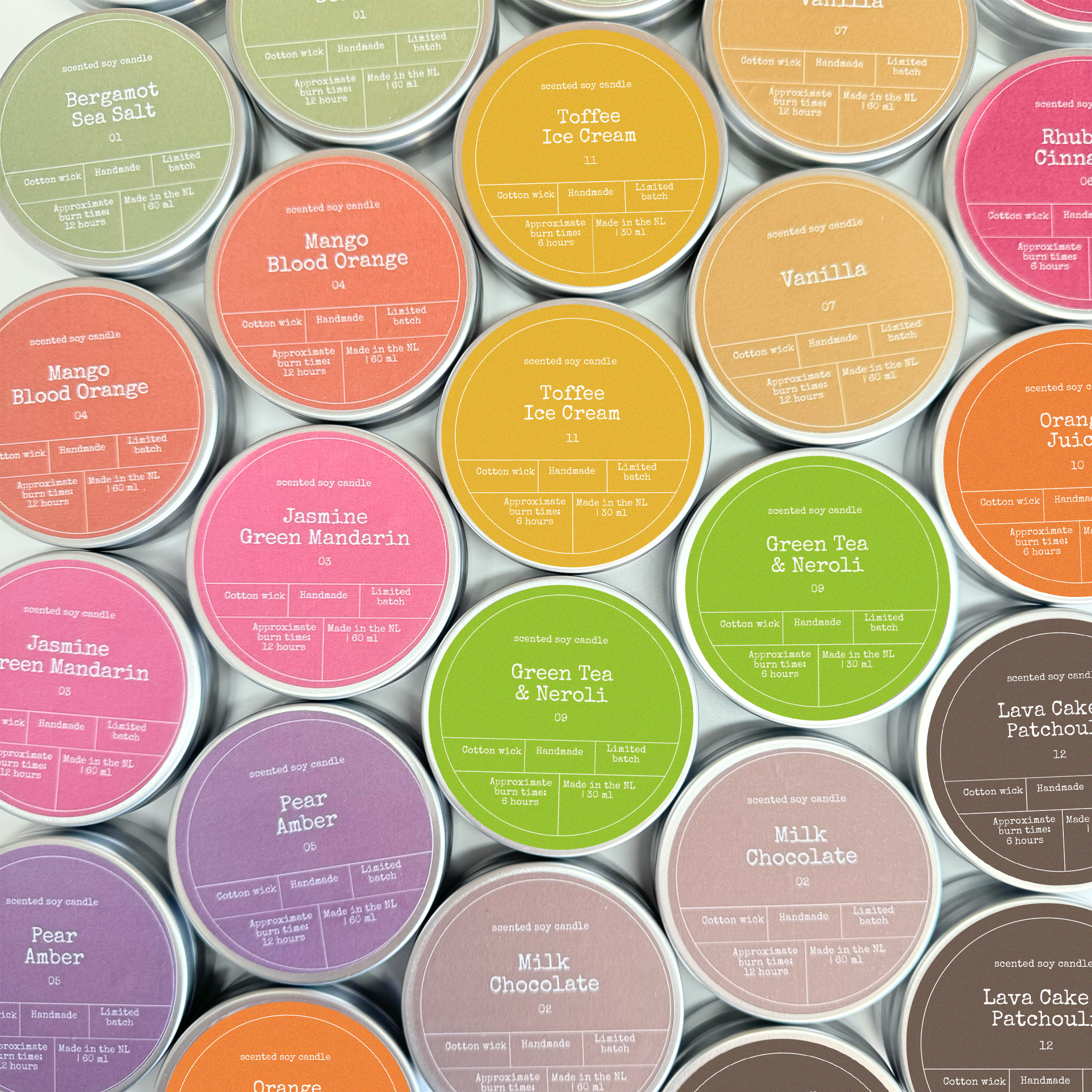 Bon Babef - Wholesale Jar/Filled Candle - SOY WAX SCENTED CANDLE | Orange Juice2