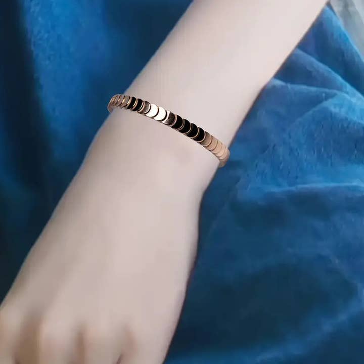 Huis Van Merken - Wholesale Cuff Bracelet - Elegant Copper Cuff Bangle – Boho Chic Pure Copper Wristlet for Women3