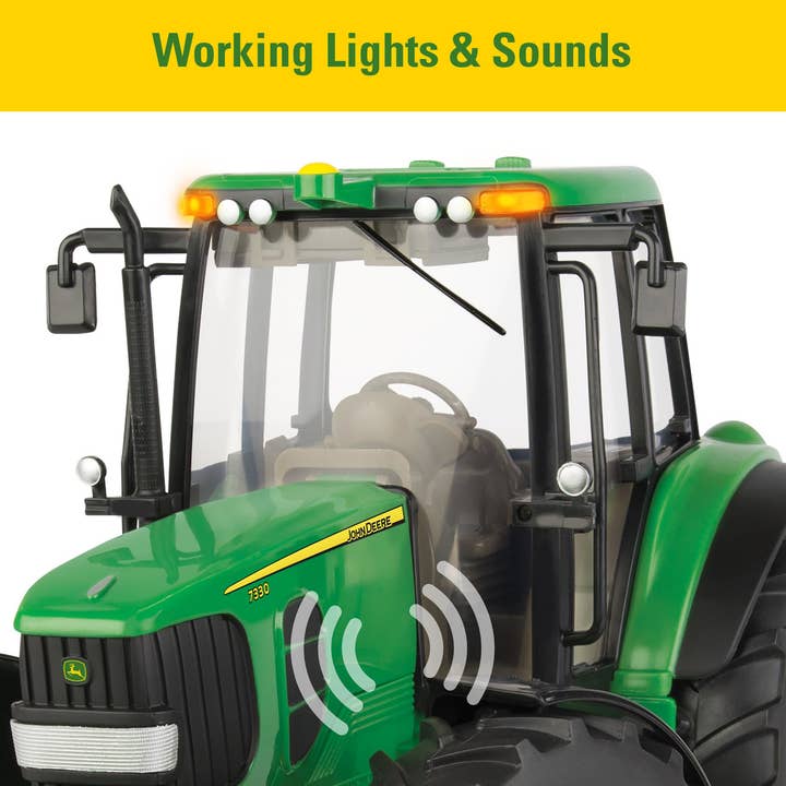 TOMY - Wholesale Toy Car/Truck - Kids - TOMY 1:16 John Deere Big Farm Tractor with Lights & Sounds 5