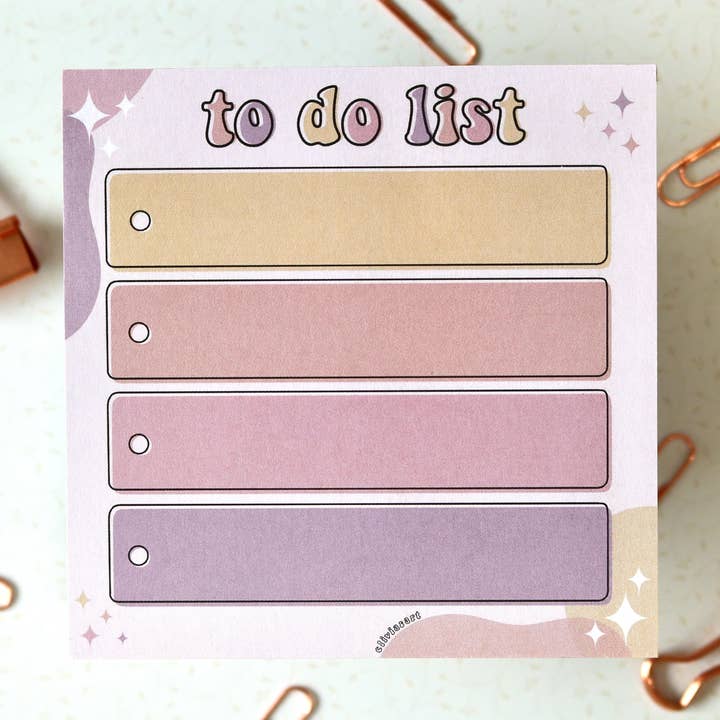 Pastel Notepad for wholesale by Cliviasart