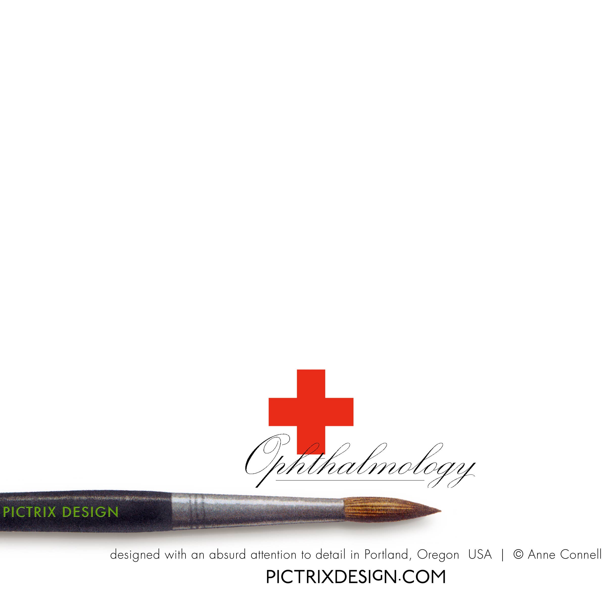 Pictrix Design - Vendita all'ingrosso Biglietti di auguri di pronta guarigione - Scheda di guarigione «Oftalmologia» (Mona)3