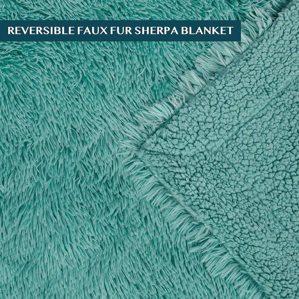 Pavilia - Wholesale Decoratiedeken - Pluche Sherpa Plaid van Imitatiebont39