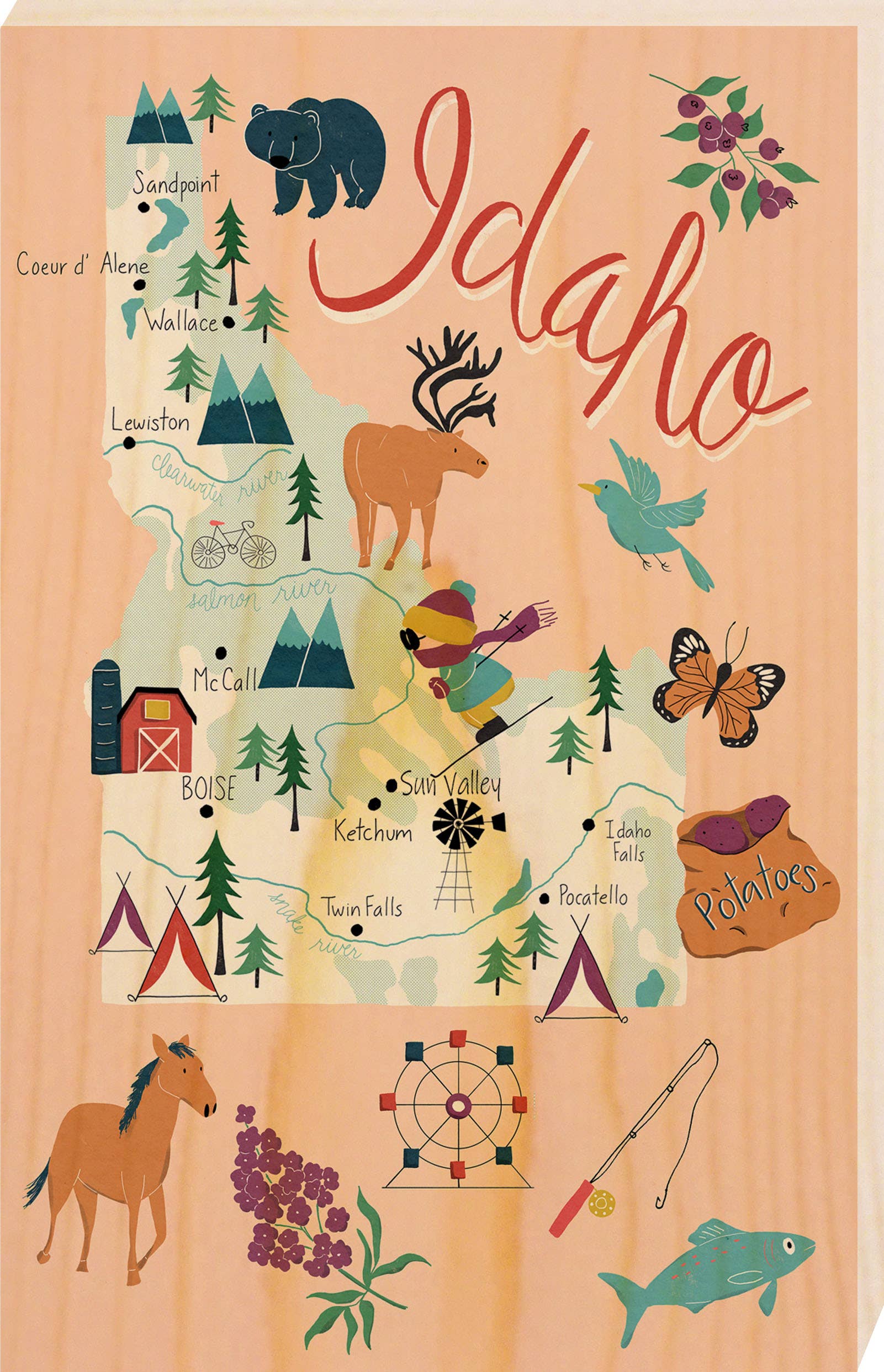 Works of Heart - Vendita all'ingrosso Cartoline - Home State Home Cartoline12