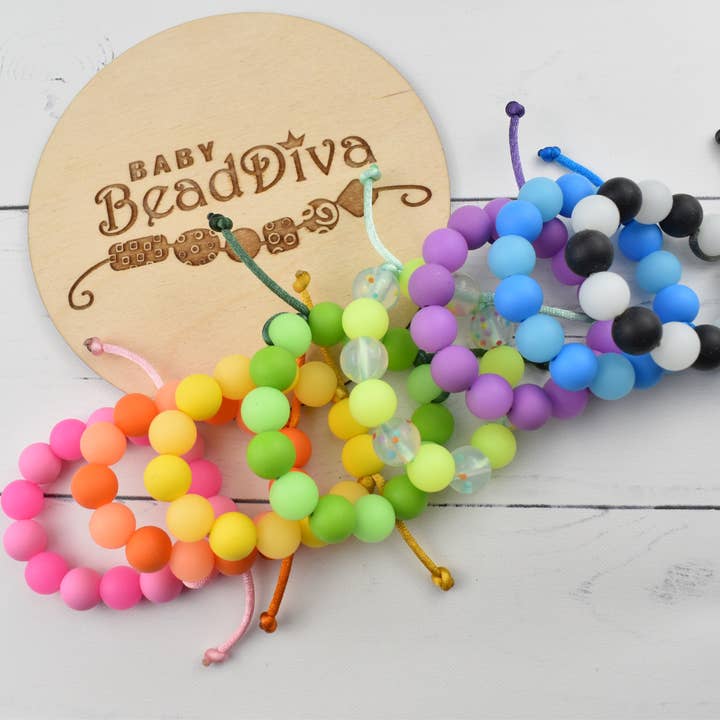 Adjustable Silicone Kids Bracelets - Glow in the Dark - 16 for wholesale by Northern Waterfront Studio