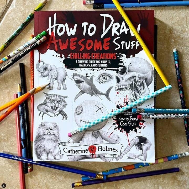 Library Tales Publishing - Vente Arts et divertissement - Comment dessiner des trucs géniaux - Créations glaciales : Un guide de dessin pour les artistes, Tea4