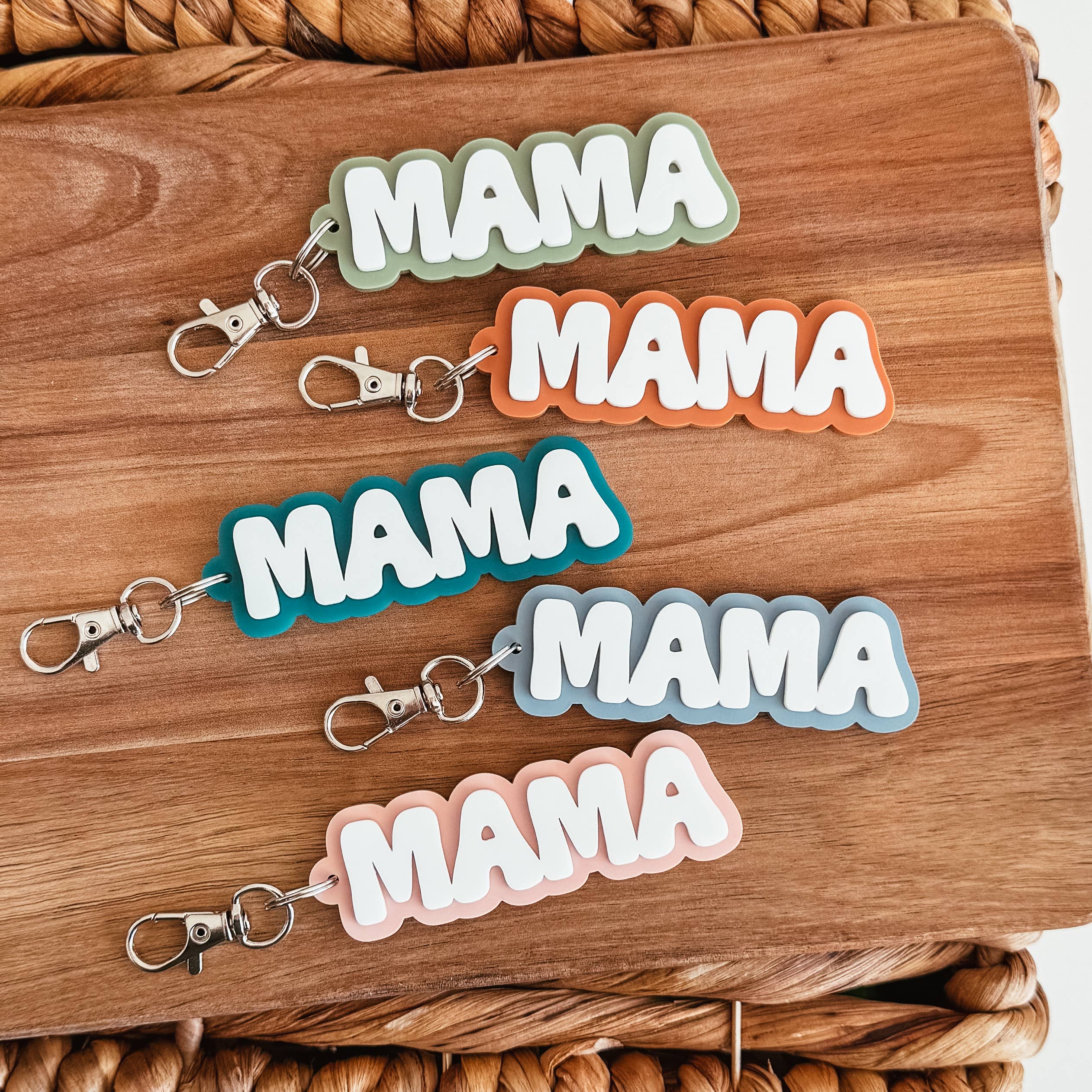 Knotty Design Co. - Wholesale Keychain - Women's - Mama 3D Acrylic Keychain6