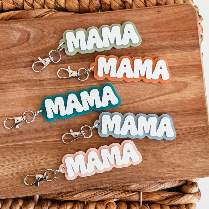 Knotty Design Co. - Wholesale Keychain - Women's - Mama 3D Acrylic Keychain6