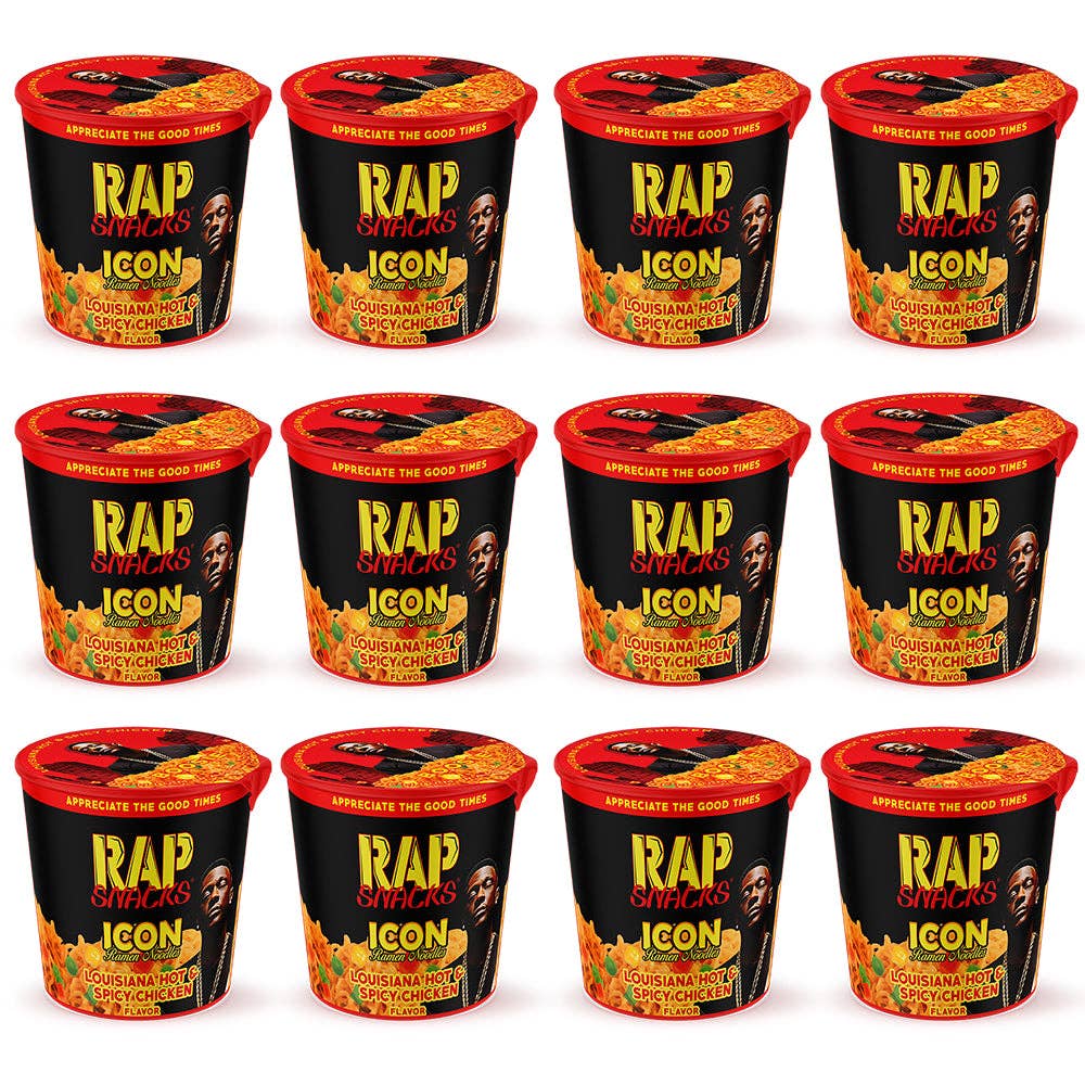 Rap Snacks – wholesale Ramen – Rap Snacks Boosie Louisiana Het & Kryddig Kyckling Ramen-koppar0
