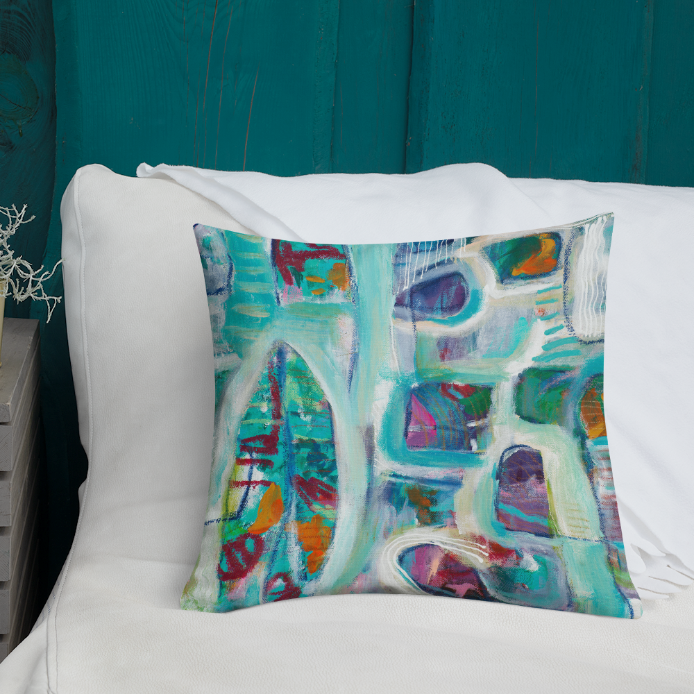 Sheri Biritz Studio - Wholesale Throw/Decorative Pillow - Coracle | Premium Pillow5