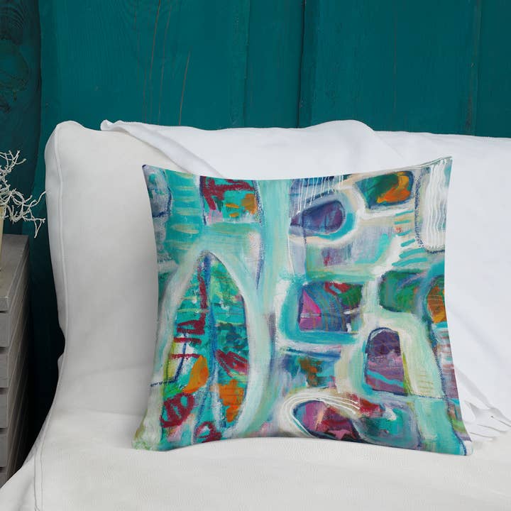 Sheri Biritz Studio - Wholesale Throw/Decorative Pillow - Coracle | Premium Pillow5