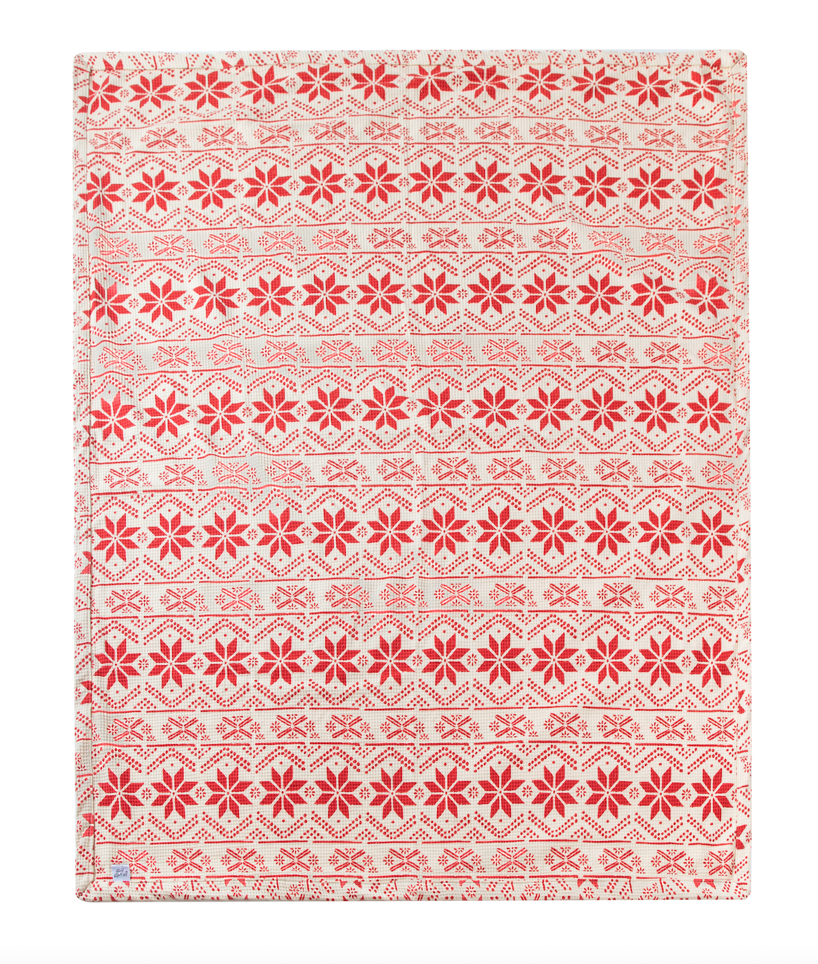 The Little Western Brand - Wholesale Bedding Blanket - Kids & Baby - Christmas on the Range Bamboo Waffle Knit Throw Blanket2