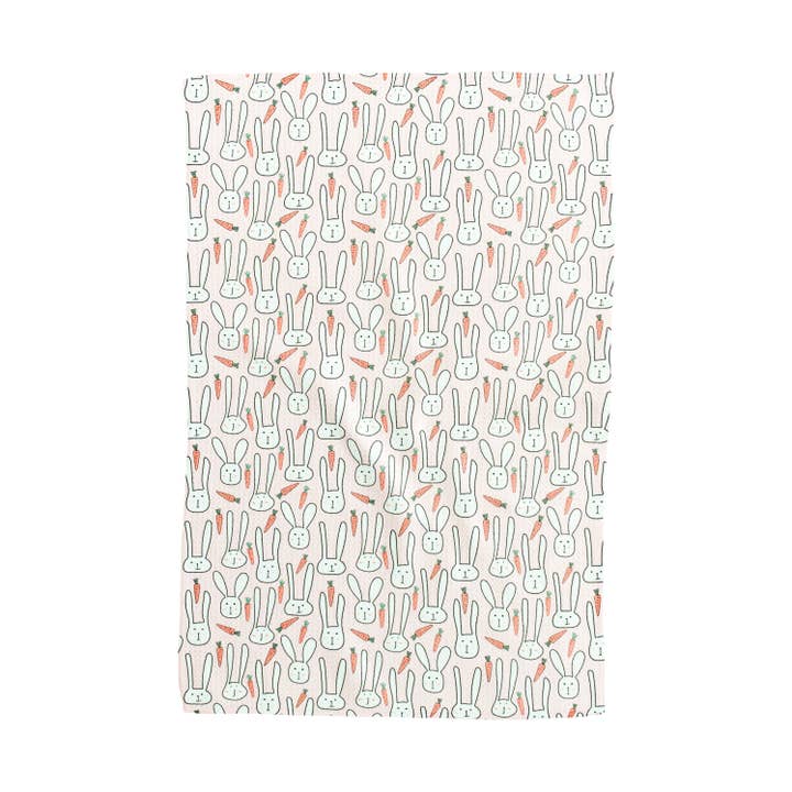 Bunny Faces Hand Towel for wholesale by UNRAKD