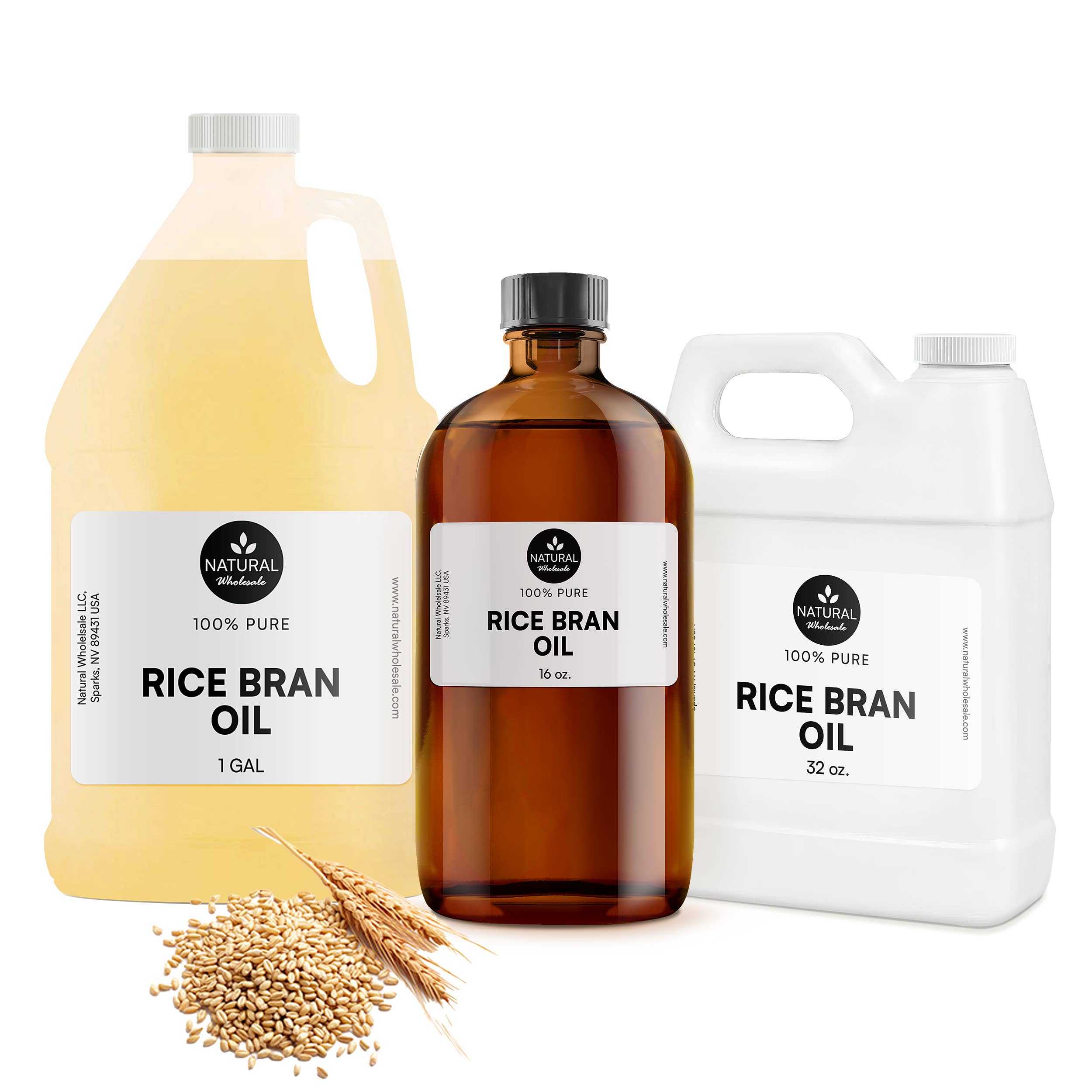 Natural Wholesale - Wholesale Bath/Body Oil - Rice Bran Oil - 100% Pure | Wholesale Bulk2