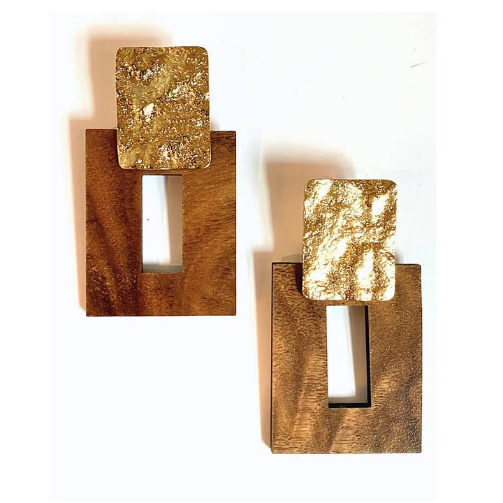 BOHEMIAN GEMME – Großhandel Ohrhänger – *Großhandel Ashley Wood Ohrringe0