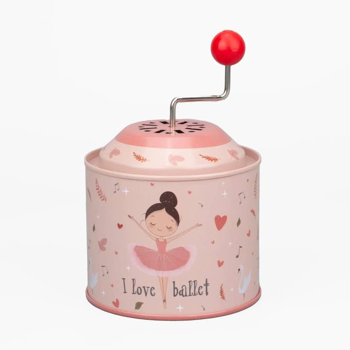 Carillon a Manovella in Latta - Tema Ballerina per la vendita all'ingrosso da parte di giftland