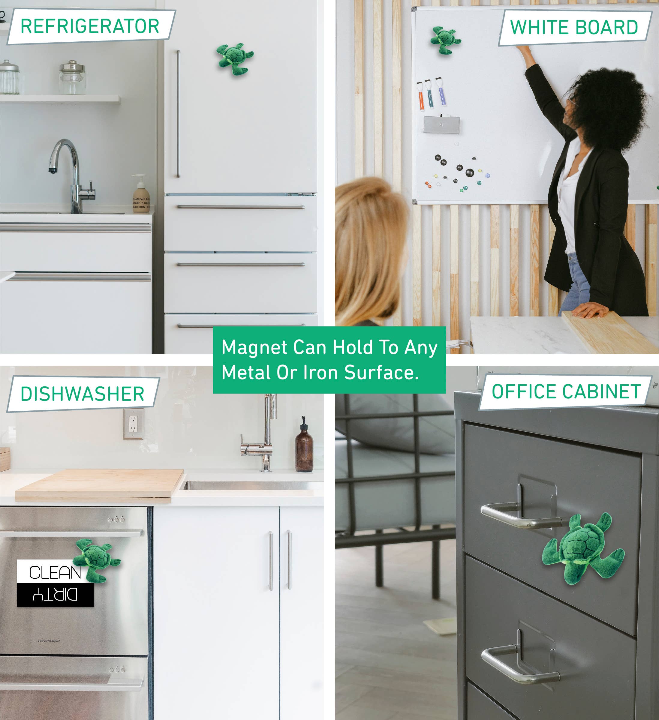 Cota Global – Großhandel Kuschel-/Plüschtier – Kind & Baby – Plüschmagnet - Meeresschildkröte3