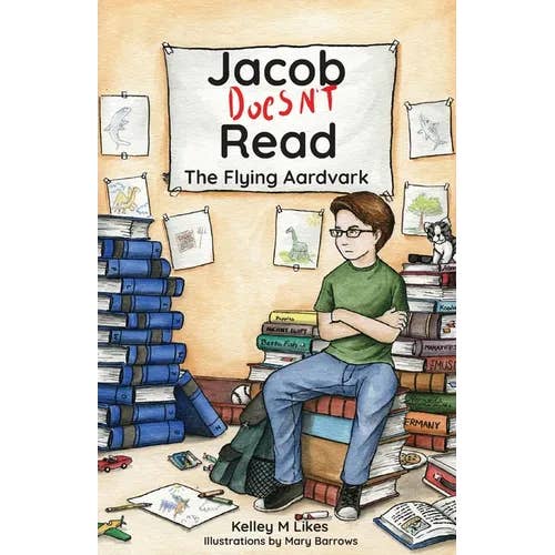 Books by splitShops - Wholesale Early Reader Book (6-8) - Jacob Doesn't Read: The Flying Aardvark - Paperback