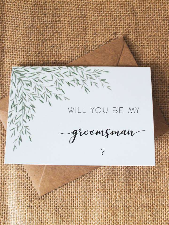 Vil du være min forlover-kort for engroshandel hos Daisy & Joy Design