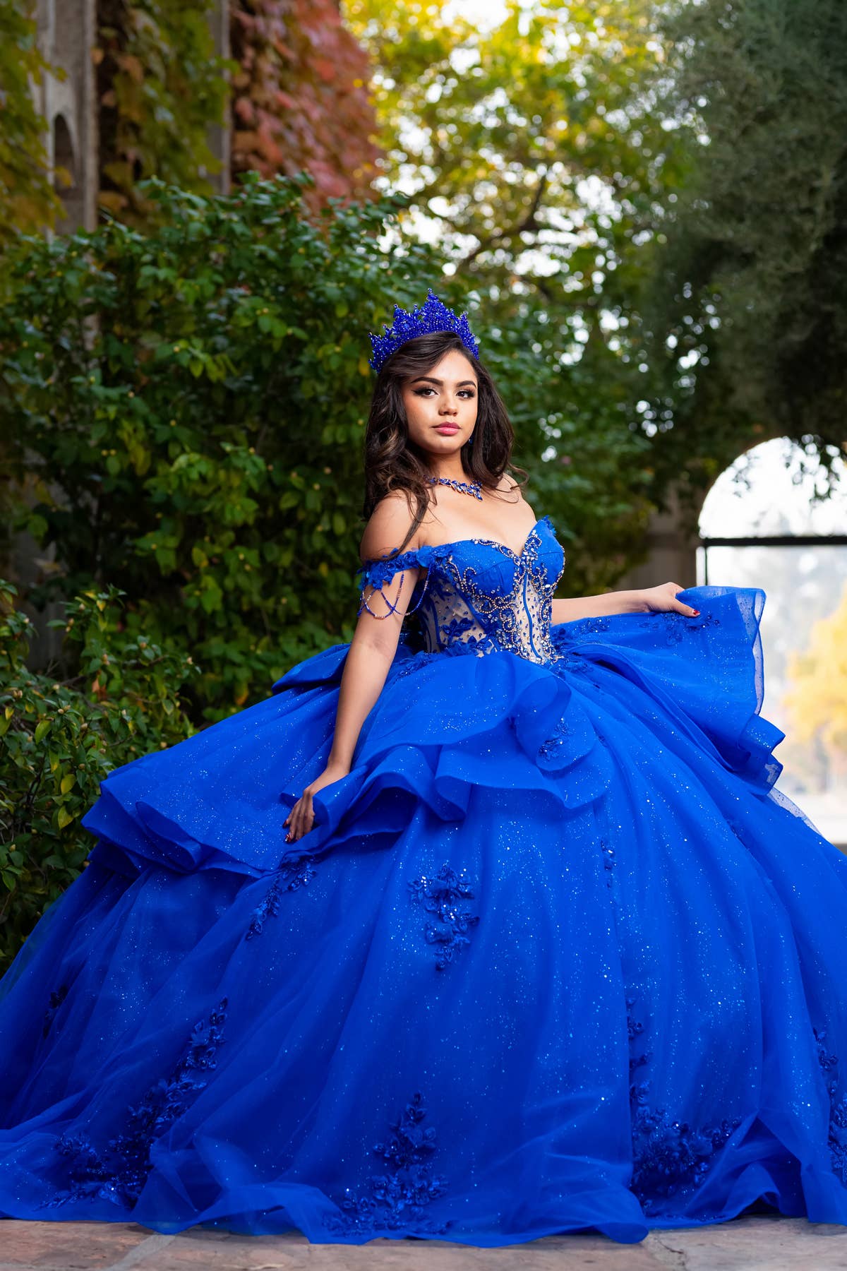 Chicas - Wholesale Formele jurk - Dames - Schouderloze quinceañera-jurk met korset CHF313220