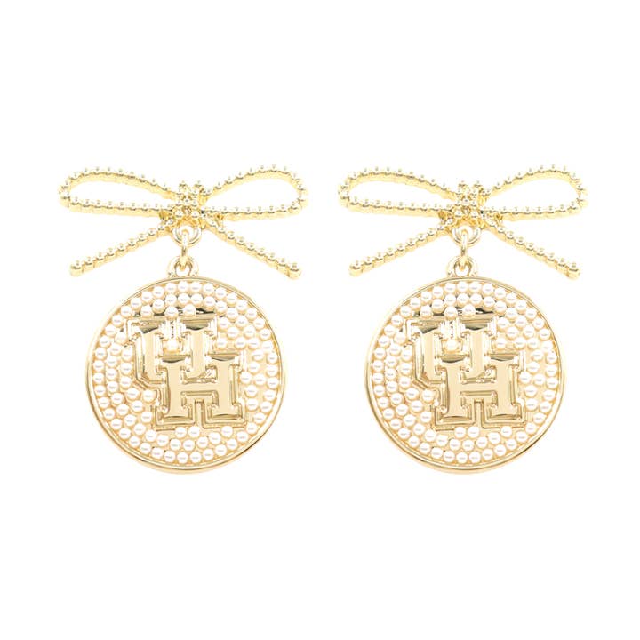 Médaillon de Perle Logo Houston pour la vente par Brianna Cannon