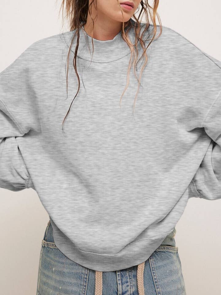 Drop Shoulder Exposed Seams Crewneck Sweatshirt and other Purchase Wholesale blank hoodies in. Free Returns & Net 60 Terms on Faire trending on Faire.
