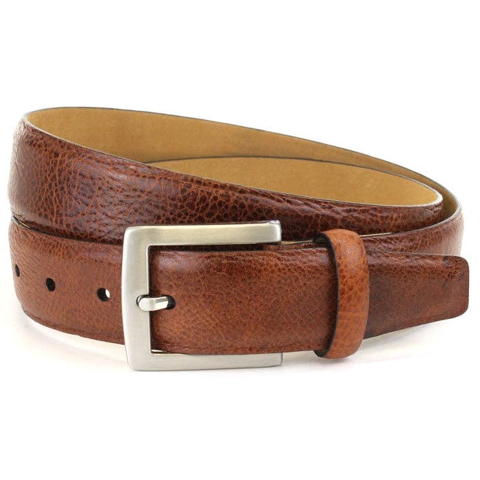 Sophos – wholesale Belt – Men's – Textured Grained Leather Belt1