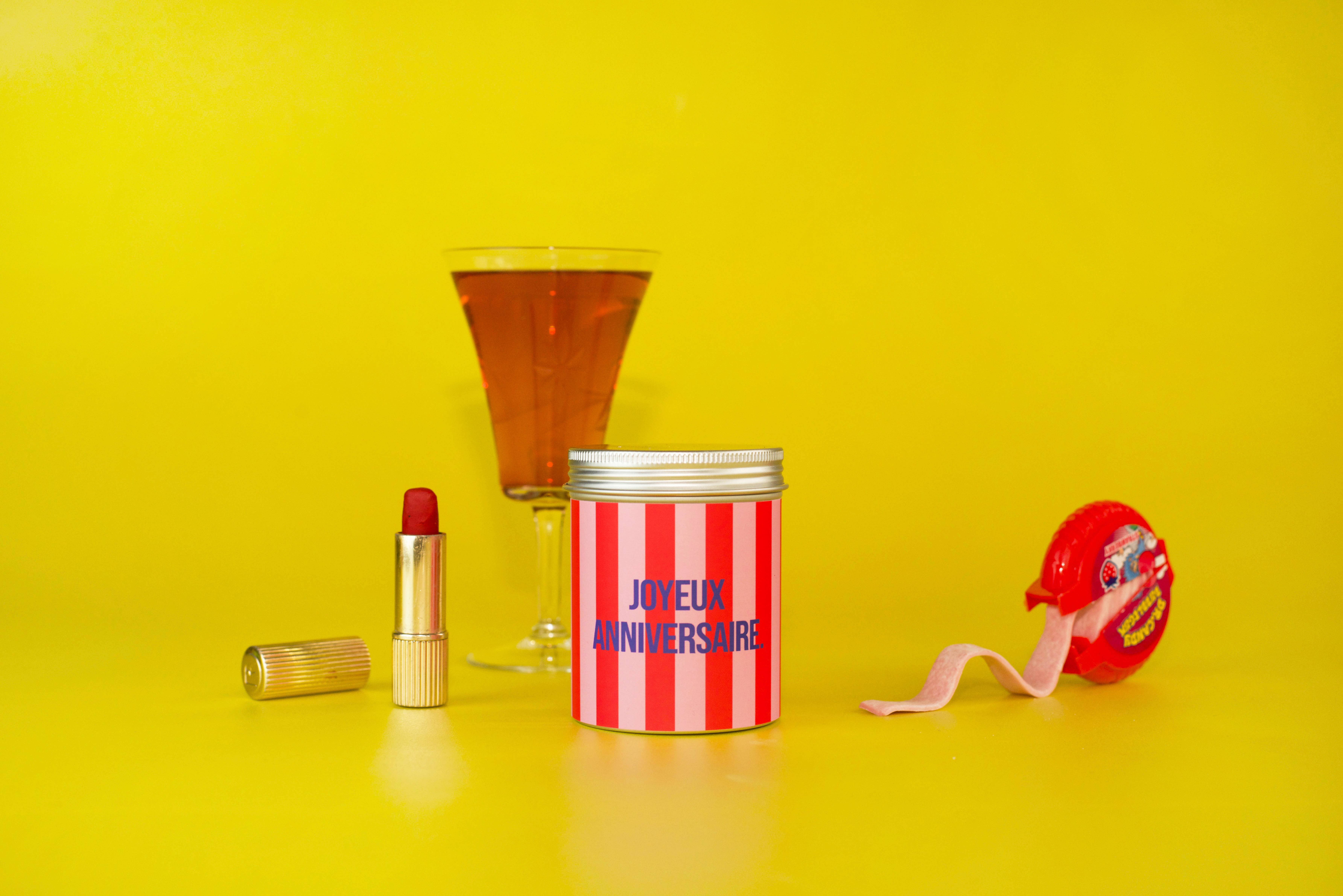 MARGO - Wholesale Jar/Filled Candle - Vegan candle - Soy Wax - Happy Birthday