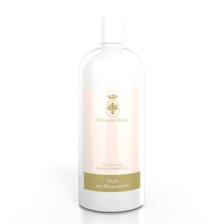 Huile de massage corporel eudermique biologique à la rose de Damas pour la vente par PALAZZO ROSA LE STANZE DELLA COSMETICA