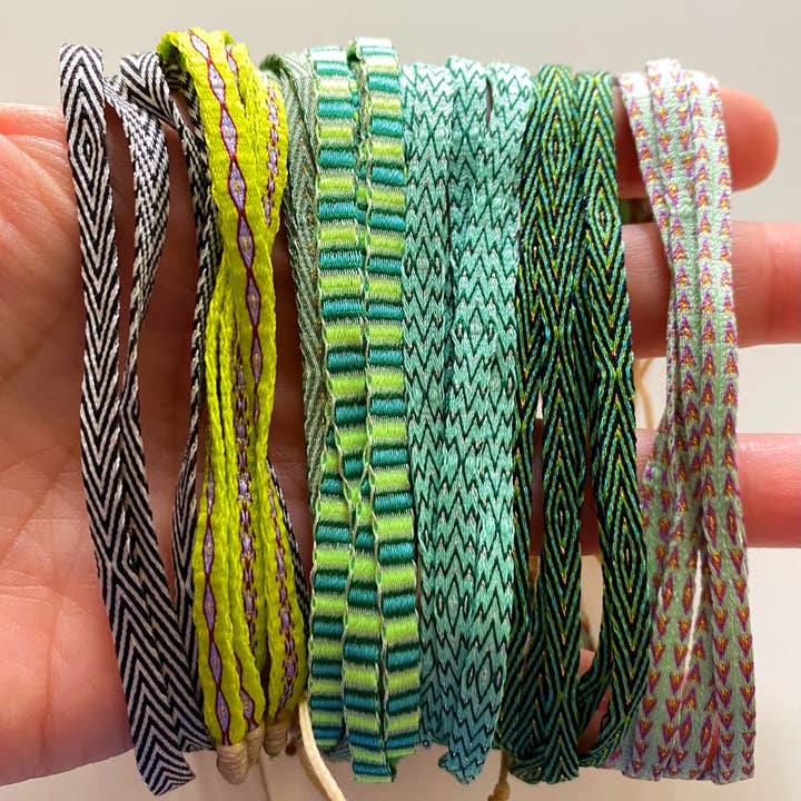PEREIRA colorful silk friendship bracelets for wholesale on Faire