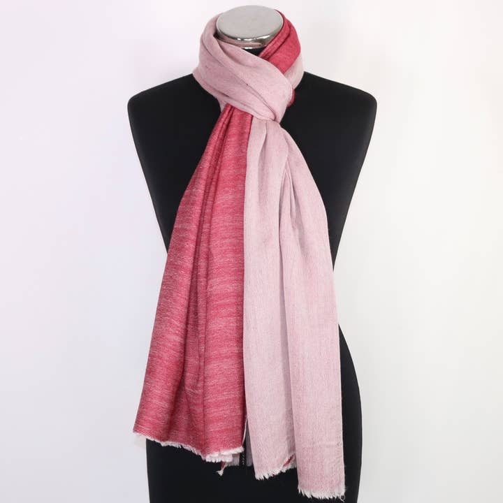 Jasmijn omkeerbare kasjmier pashmina sjaal voor wholesale door Tivello