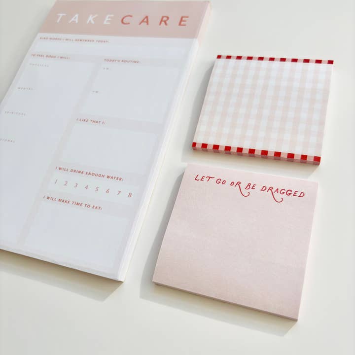 coux coux creative - Wholesale Sticky Notes - Let Go or Be Dragged Post-it Notes1