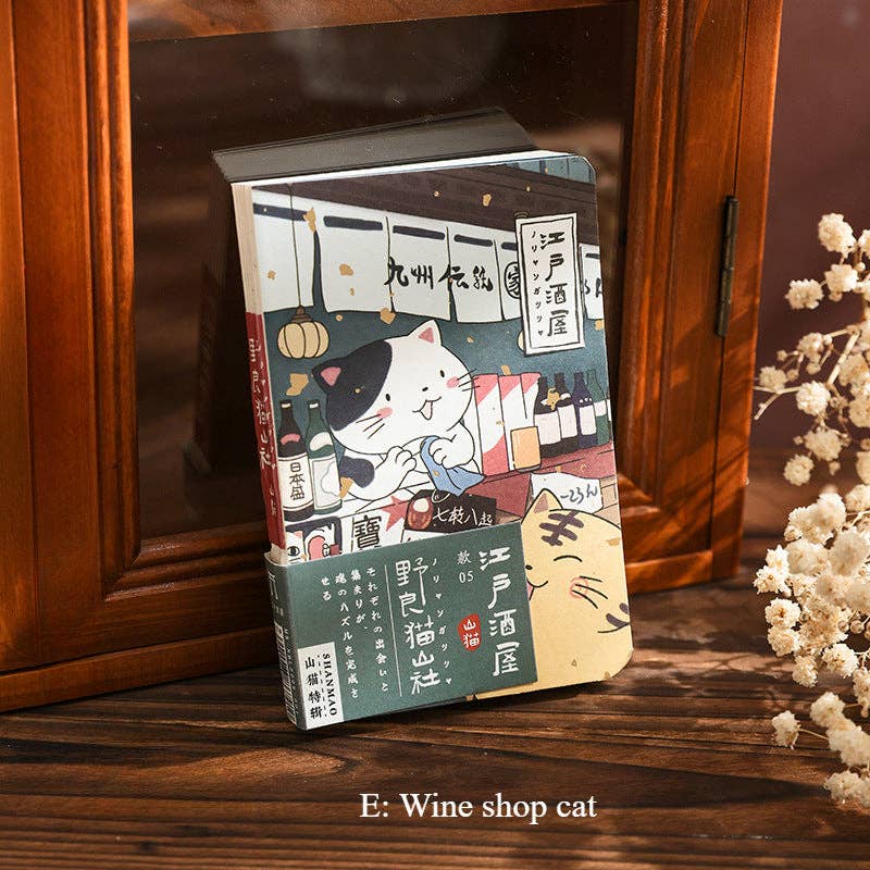 Gohobi （We cover U.S. import duties） - Wholesale Notebook - Gohobi Japanese Cat Magnetic Notebook, Monthly Planner, Study Notebook, Pocket Diary4