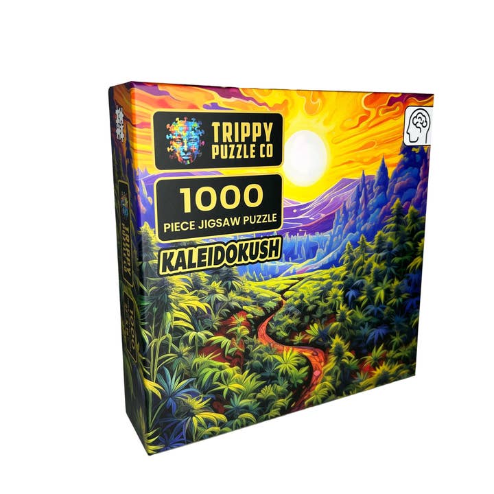 Trippy Puzzle Co - Vendita all'ingrosso Puzzle - Adulti - Puzzle classico per adulti KaleidoKush 1000 pezzi1