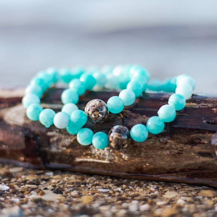 Homes Bracelets - Wholesale Beaded Bracelet - Wear a Real Piece of Lake Superior - Turquoise Jade0