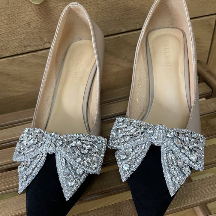 Rhinestone Shoe Clips ,Bridal Shoe Clips, Wedding Shoe Clips for wholesale by eitairs art gifts