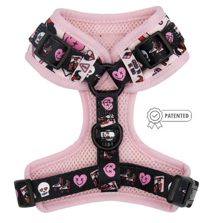 SASSY WOOF - Wholesale Pet Harness - Dog - Dog Adjustable Harness - Harley Quinnâ„¢