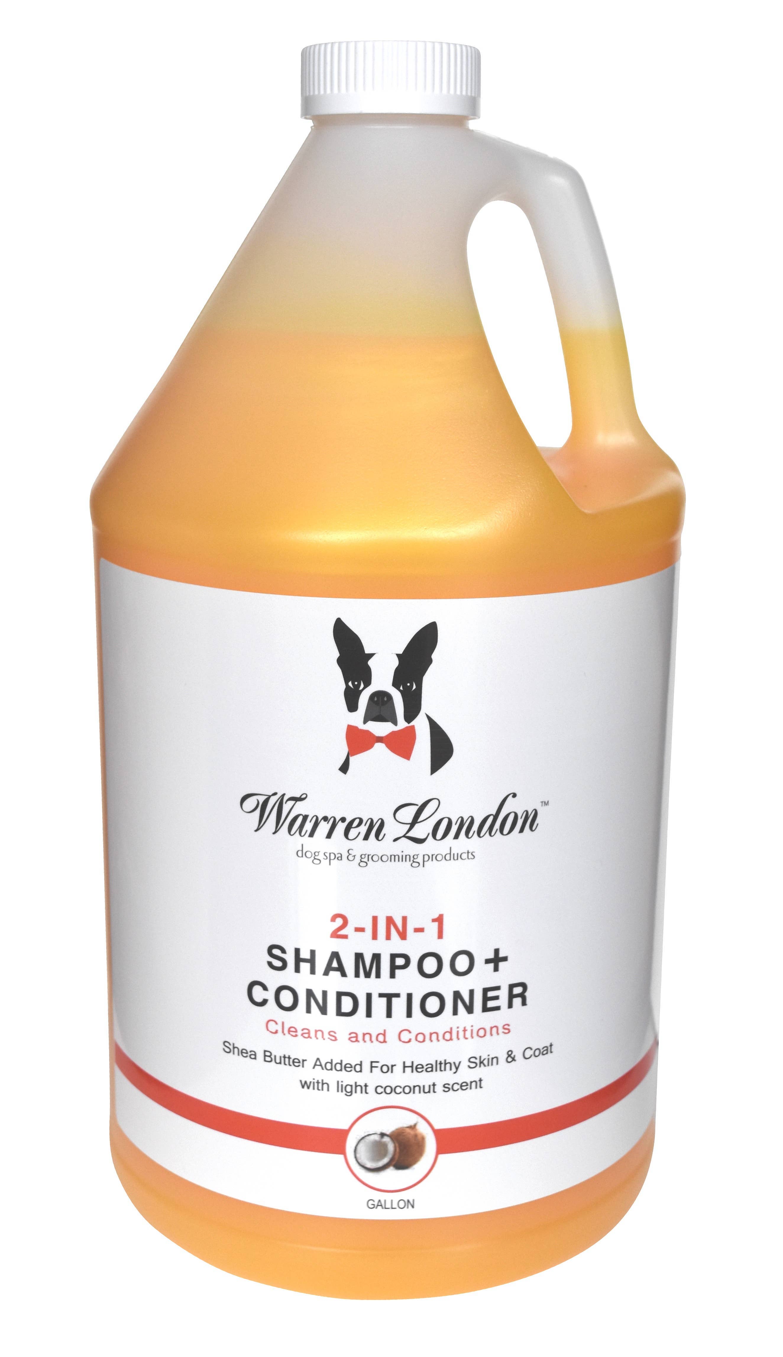 Warren London Dog Products - Wholesale Pet Shampoo - Dog - Shampoo: 2in1 plus Conditioner - 2 Sizes0