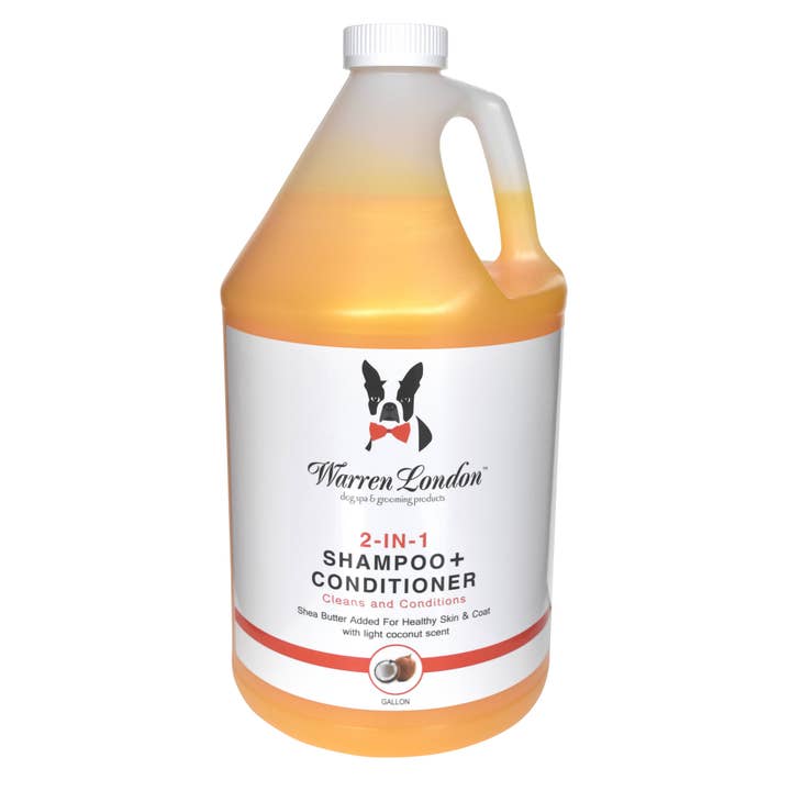 Warren London Dog Products - Wholesale Pet Shampoo - Dog - Shampoo: 2in1 plus Conditioner - 2 Sizes