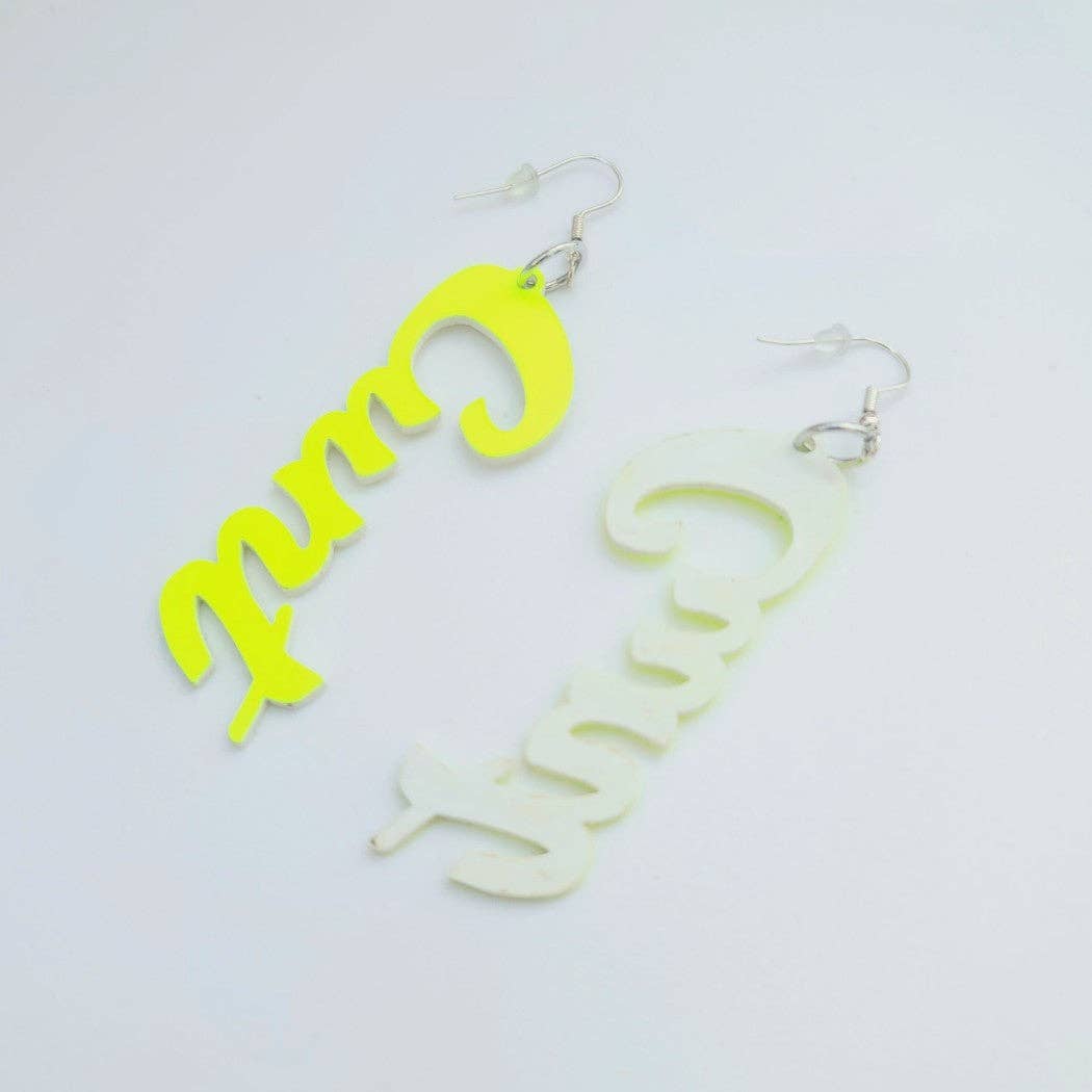 Mixtape Your Life - Wholesale Dangle Earrings - Mini Cunt Dangle Earrings5